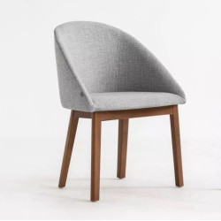 POP A-1901 krzesło tapicerowane styl mid-century