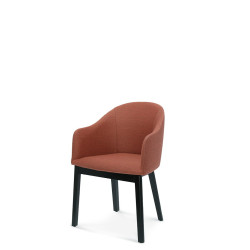 POP B-1901 krzesło tapicerowane styl mid-century