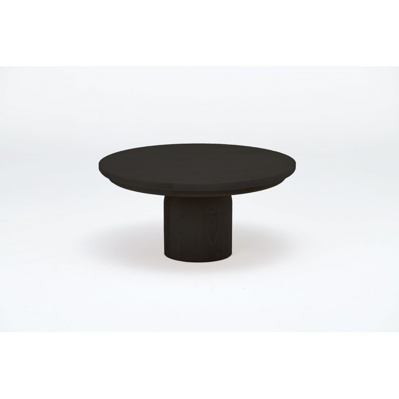 MS108 okrągły stolik z litego drewna, polski design