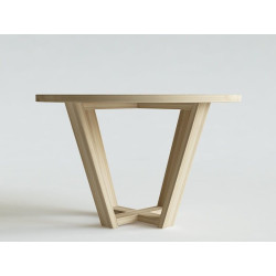 ELM okrągły stół z litego drewna polski design