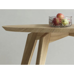 REDS okrągły stół z litego drewna polski design