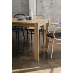 MUSE stół z litego drewna dębowego, polski design