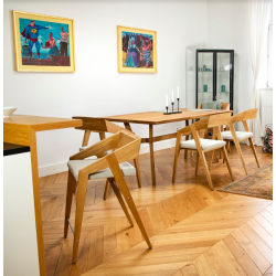 PIKO HOKER drewniane krzesło w skandynawskim stylu, polski design