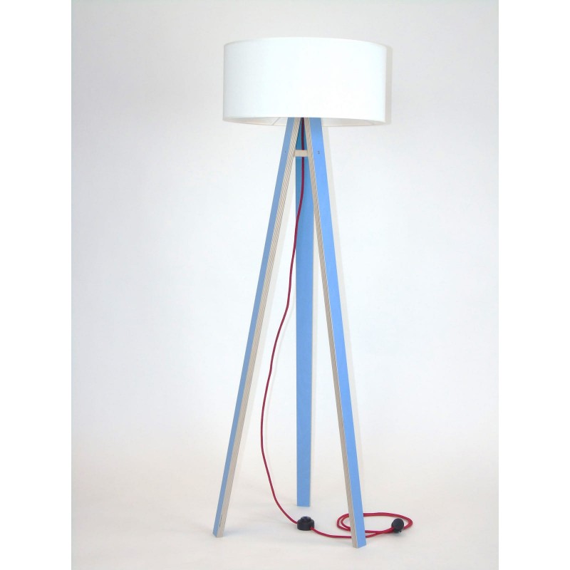WANDA niebieska lampa w skandynawskim stylu