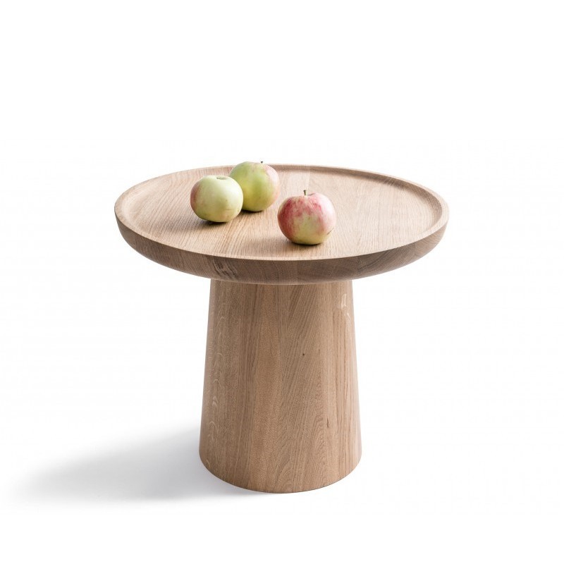 CHEVAL stolik z litego drewna dębowego polski design