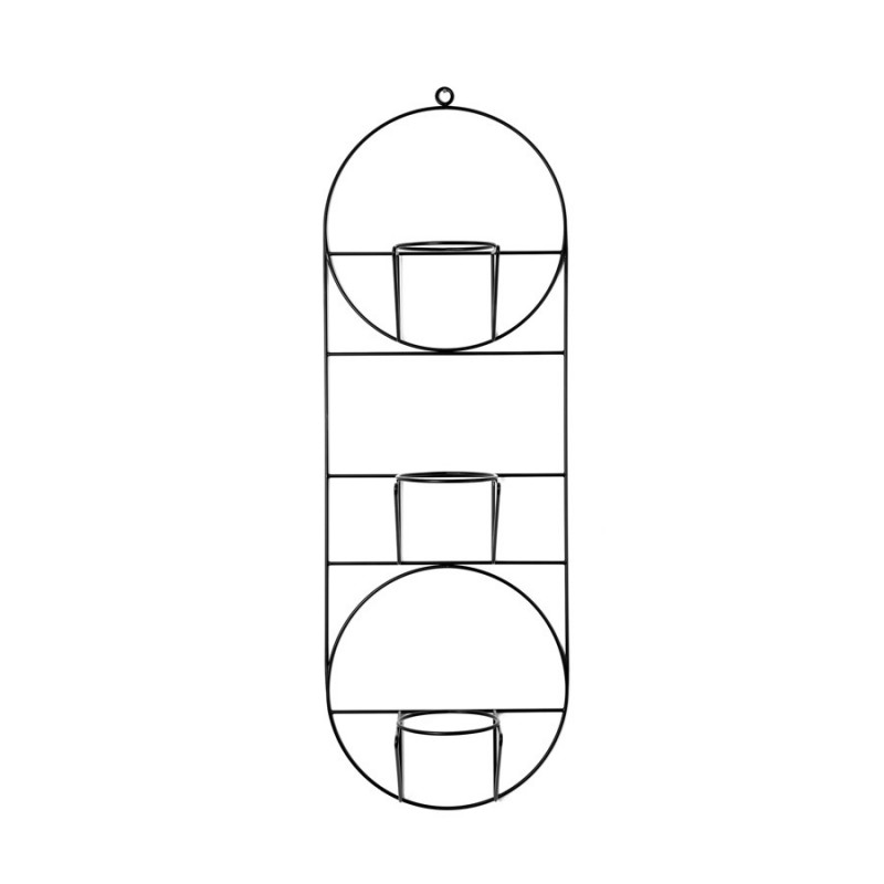 ORIO COSMO potrójny kwietnik ścienny w stylu loftowym, polski design