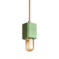 IDUNN lampa wisząca z barwionego betonu, polski design