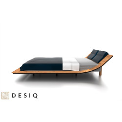 LEBRON łóżko z litego drewna, polski design