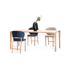 HOYA stół z litego drewna w stylu skandynawskim