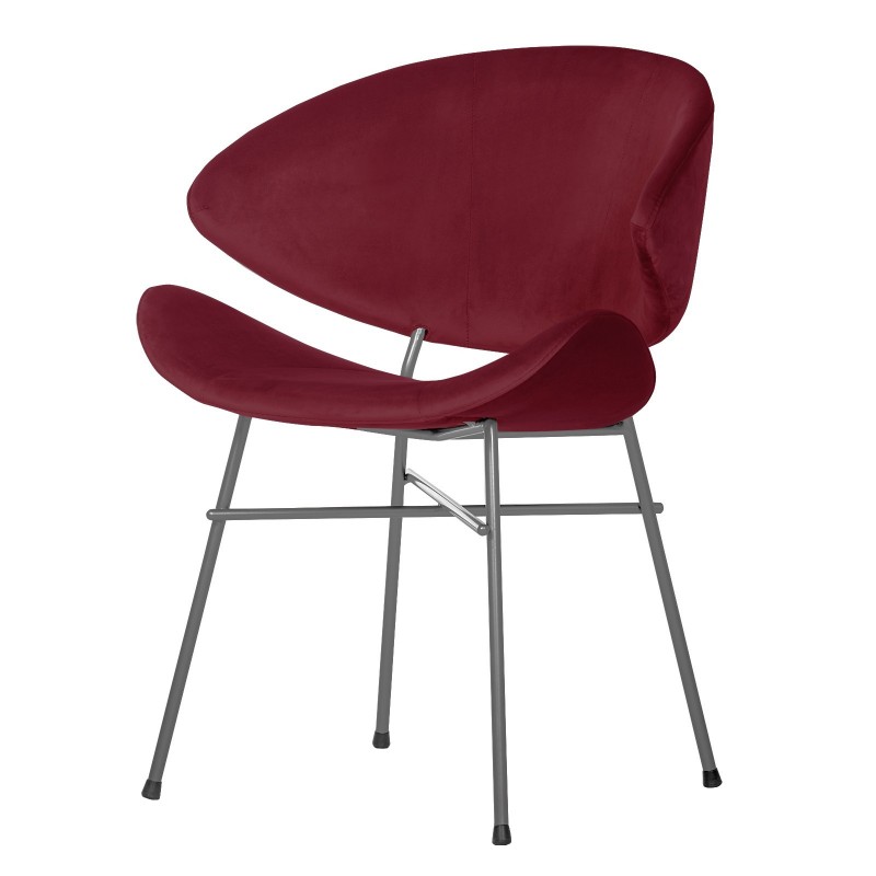 CHERI VELOURS STANDARD designerskie krzesło welurowe