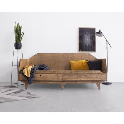 NORSK.BED siedzisko, sofa, łóżko ze sklejki w skandynawskim stylu