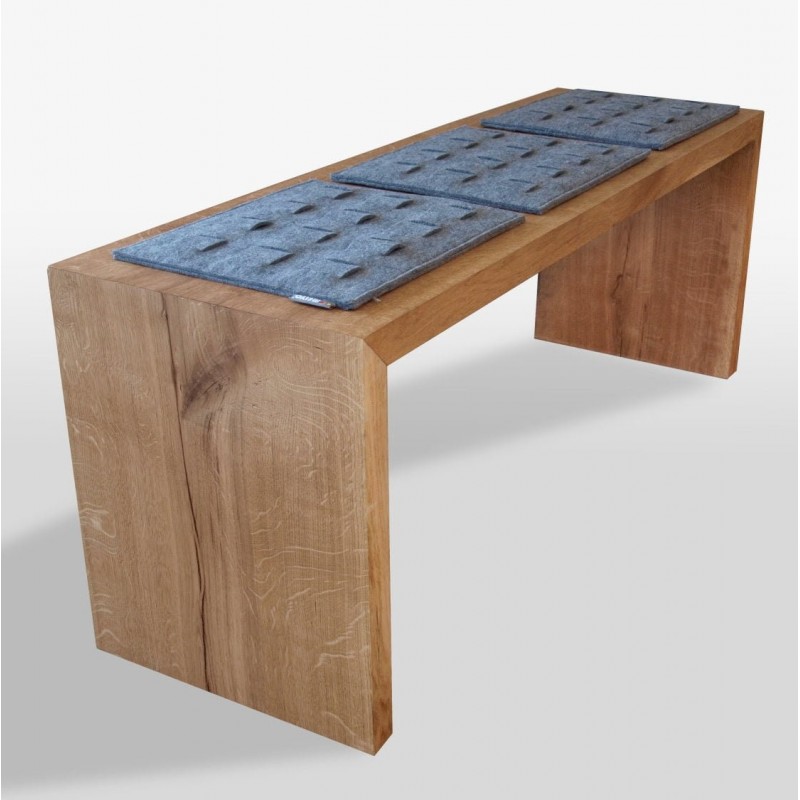 CLASSIC ławka z litego drewna, polski design