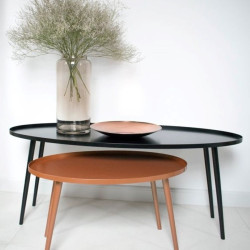 ELLI nowoczesny stolik kawowy w stylu industrialnym, polski design