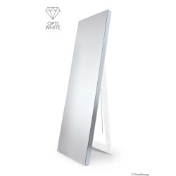SILVER BLOCK stojące lustro w stylu minimalistycznym