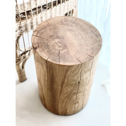 OPA stolik/stołek z pnia drzewa, polski design