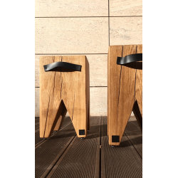 OSZO stolik/stołek z pnia drzewa, polski design