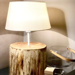LALAMPA designerska lampa na pniu drzewa, polski design