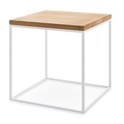 BRICK DREWNO minimalistyczny stolik kawowy styl loftowy