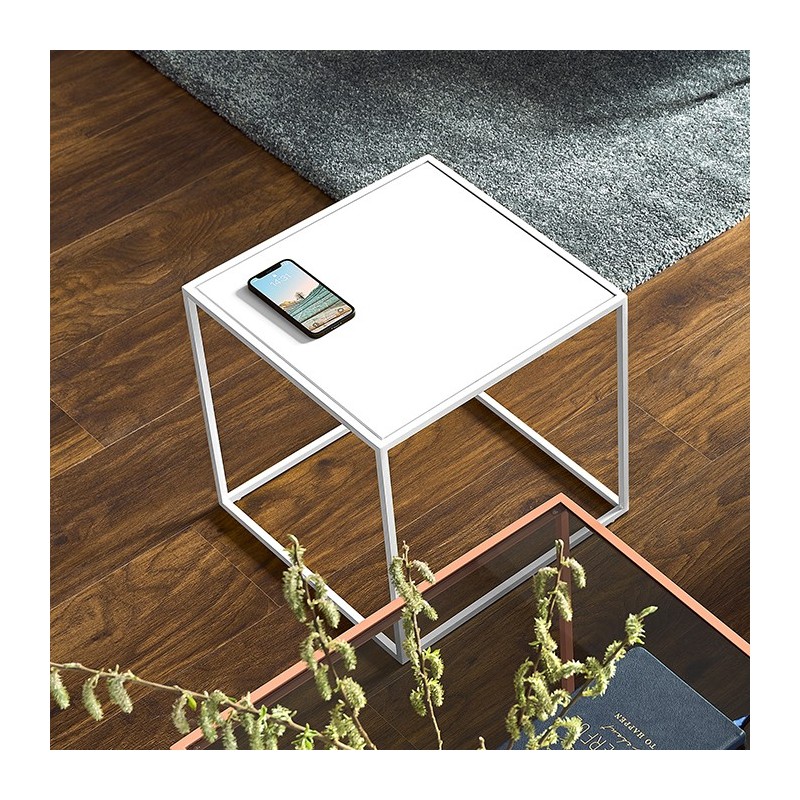 BRICK STAL minimalistyczny stolik kawowy styl loftowy