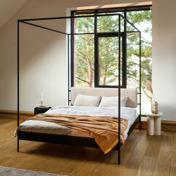 ETON minimalistyczne łóżko w stylu loftowym