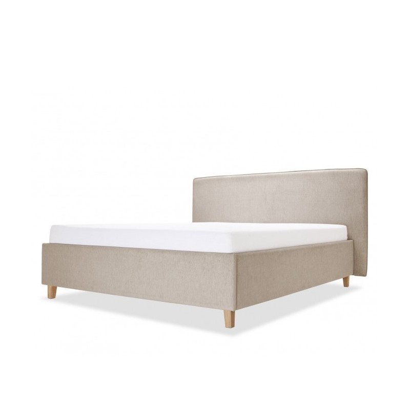 SLIM.SOFT tapicerowane łóżko z pojemnikiem i zagłówkiem
