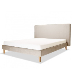 SLIM.SOFT tapicerowane eleganckie łóżko z zagłówkiem