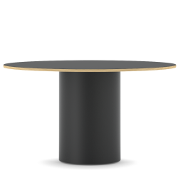 FI135 okrągły stół dla siedmiu osób o minimalistycznej formie