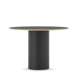 FI110 okrągły stół dla pięciu osób o minimalistycznej formie