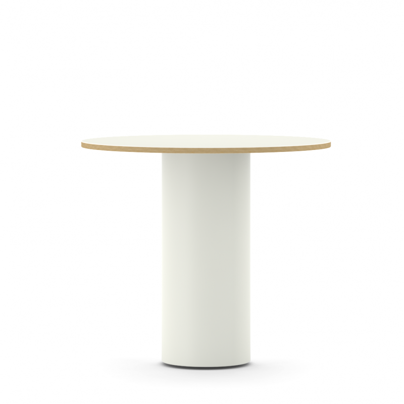 FI85 okrągły stół dla trzech osób o minimalistycznej formie