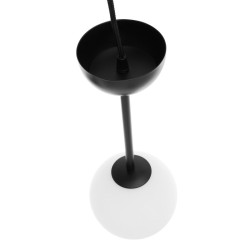 GLADIO czarna sufitowa lampa wisząca, polski design
