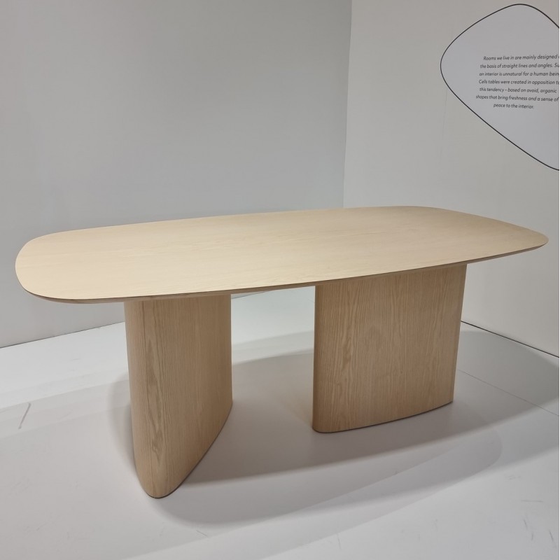 LEUKO designerski stół o kształcie w obrębie prostokąta