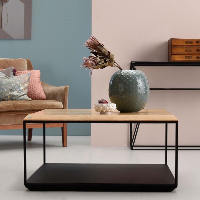 CAPSULA DUŻY minimalistyczny stolik kawowy styl loftowy