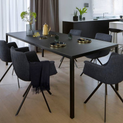 SIMPLICO minimalistyczny stół ze stali, styl industrialny