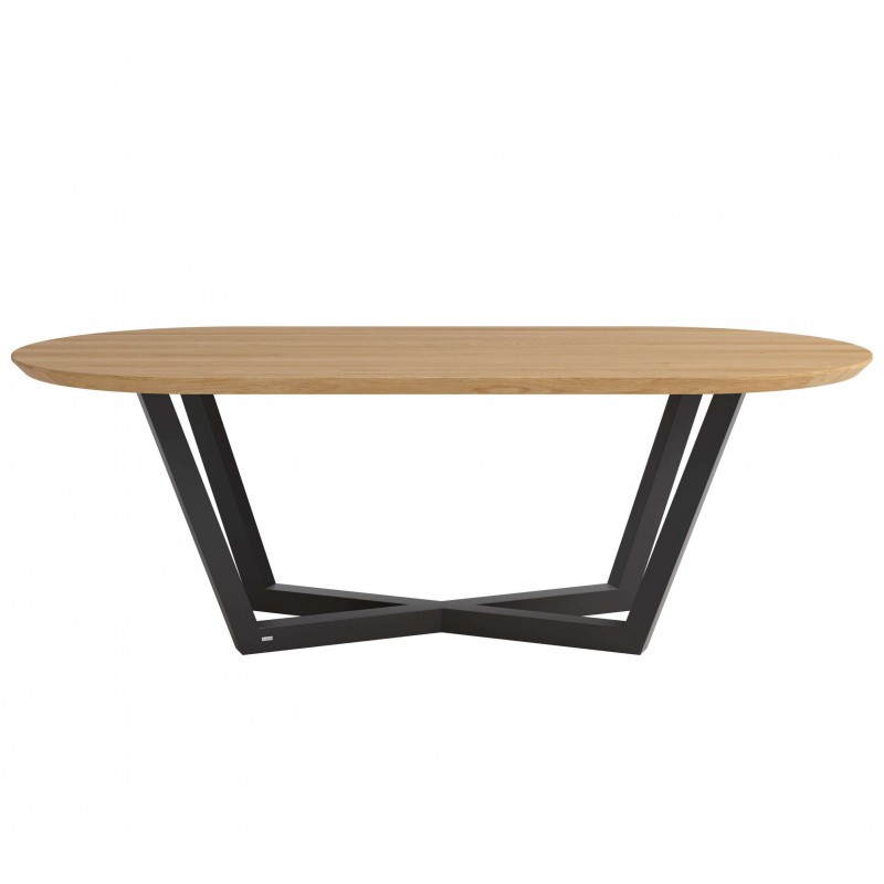 TAVOLO OWALNY minimalistyczny stół, styl industrialny