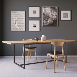 DENVER ROZKŁADANY minimalistyczny stół, styl industrialny
