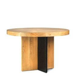 ROSTO ROZKŁADANY okrągły stół z litego drewna