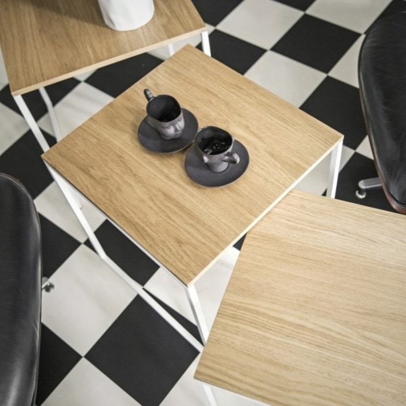 OSLO SPILL stolik kawowy w stylu skandynawskim