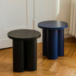 OLY ZESTAW dwóch stolików, stołków w stylu minimalistycznym