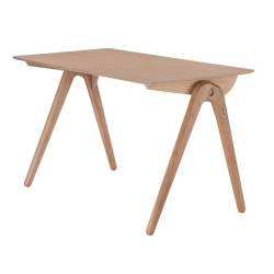 MY RETRO DESK designerskie biurko z litego drewna w stylu modern-retro