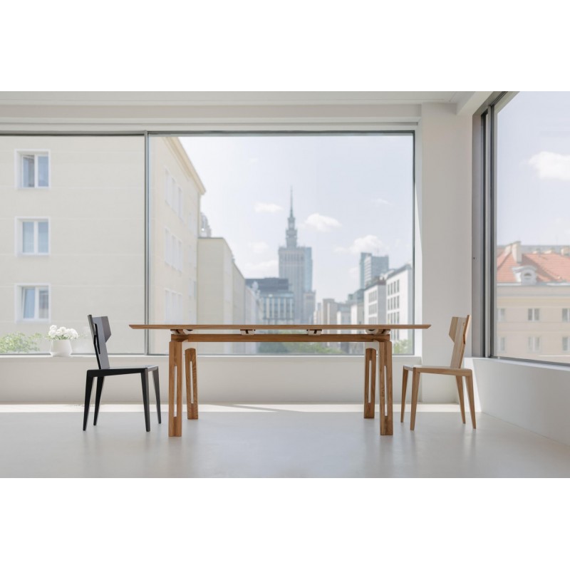 TAMAZO stół z litego drewna dębowego w stylu nowoczesnym