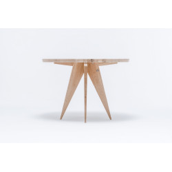 MEDUSA okrągły stół z litego drewna, polski design