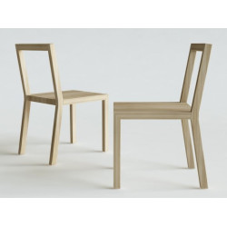 MINIMA krzesło z drewna dębowego, polski design