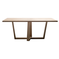 DIAMOND stół z litego drewna dębowego, polski design