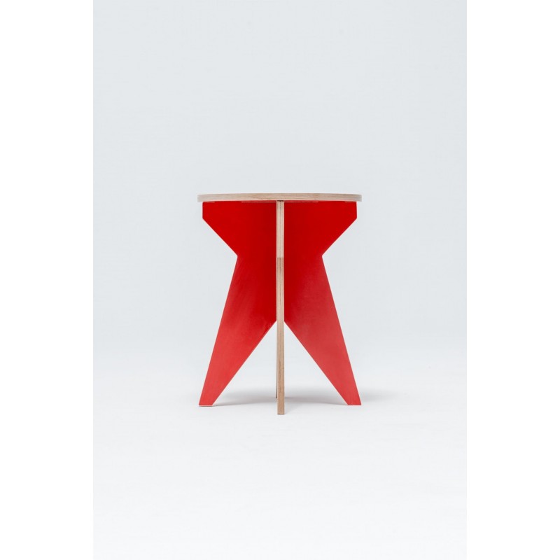 ST STOOL stołek ze sklejki w skandynawskim stylu
