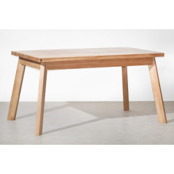 NERO ROZKŁADANY stół z litego drewna dębowego styl skandynawski