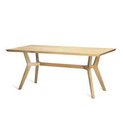 PIKO stół z litego drewna dębowego