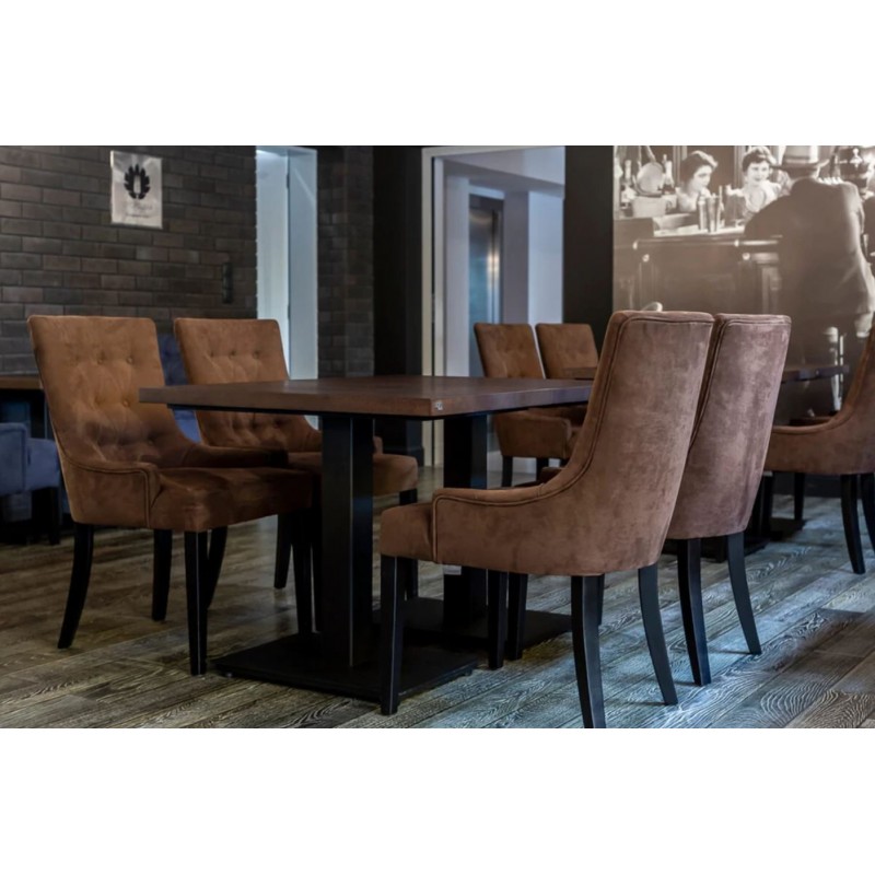 FLAT 140 stół restauracyjny w stylu loftowym, polski design