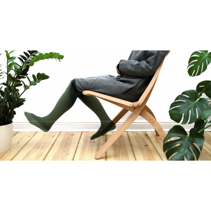 LOTOS designerskie, składane krzesło z litego drewna bukowego