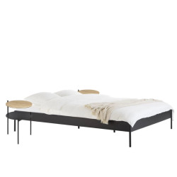 ETON BASIC ZESTAW łóżko w stylu loftowym + stoliki nocne TU