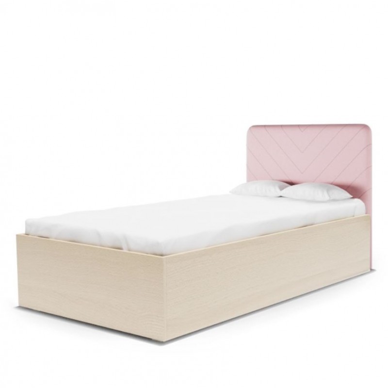 STITCH JODEŁKA BOX BASIC łóżko dziecięce z pojemną skrzynią i zagłówkiem w skandynawskim stylu